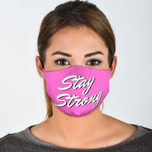 Purple Stay Strong Face Mask