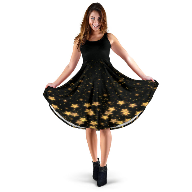 Women's Midi Dress - Starstruck