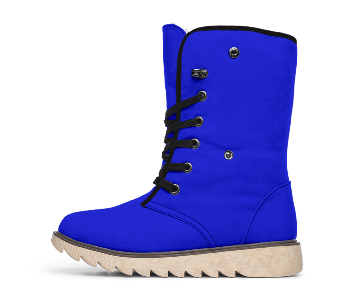Overtly Blue Polar Boots