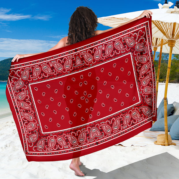 Red Bandana Sarong