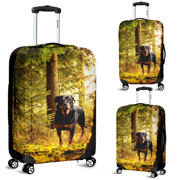 rottweiler luggage cover