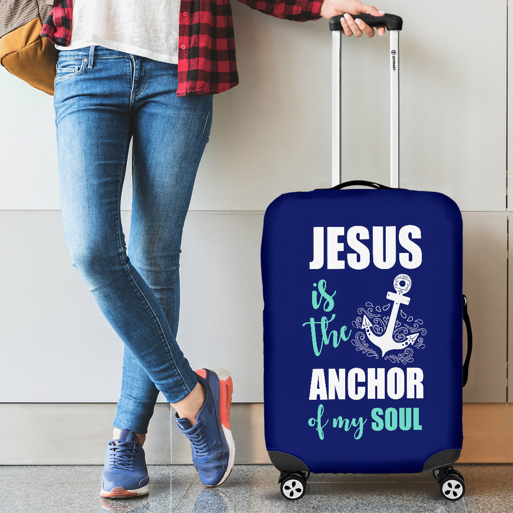 NP Jesus Is The Anchor Luggage Cover