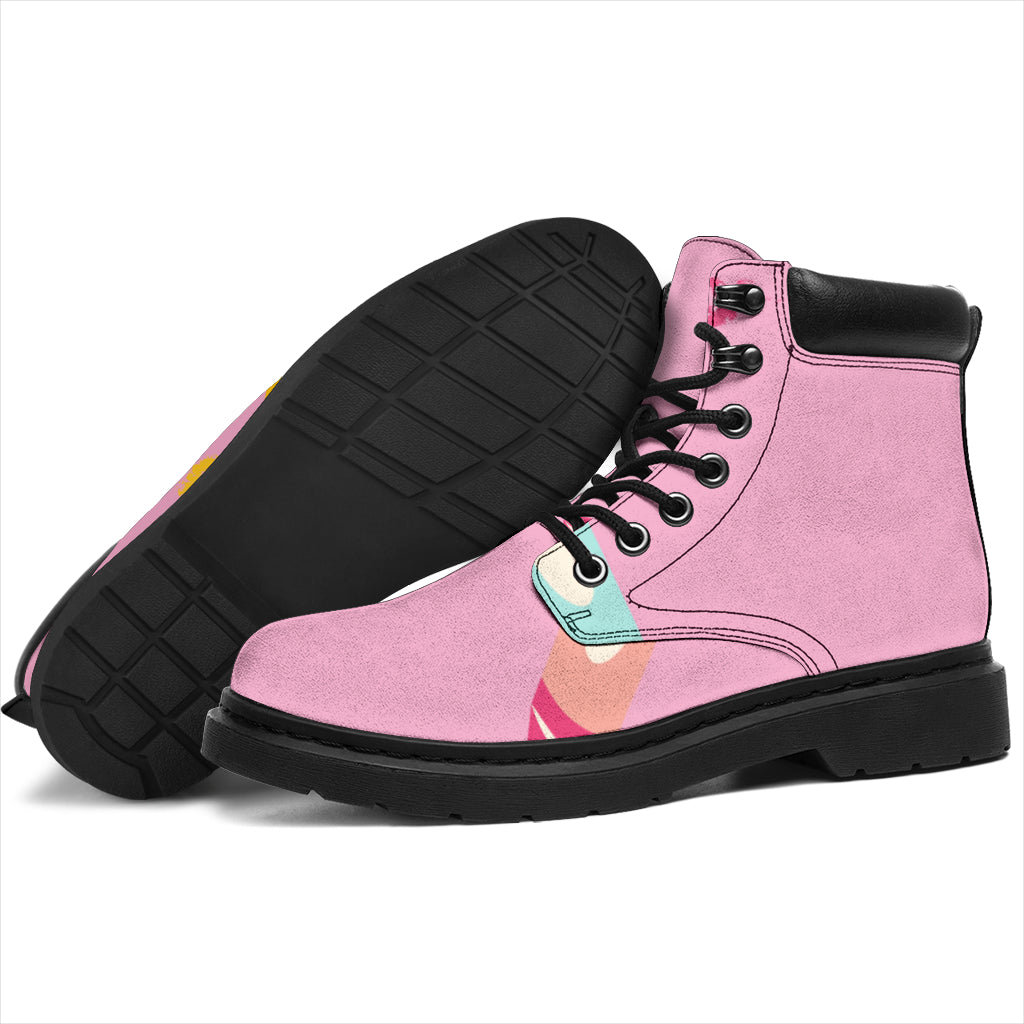 Pink Crayon All Season Boots