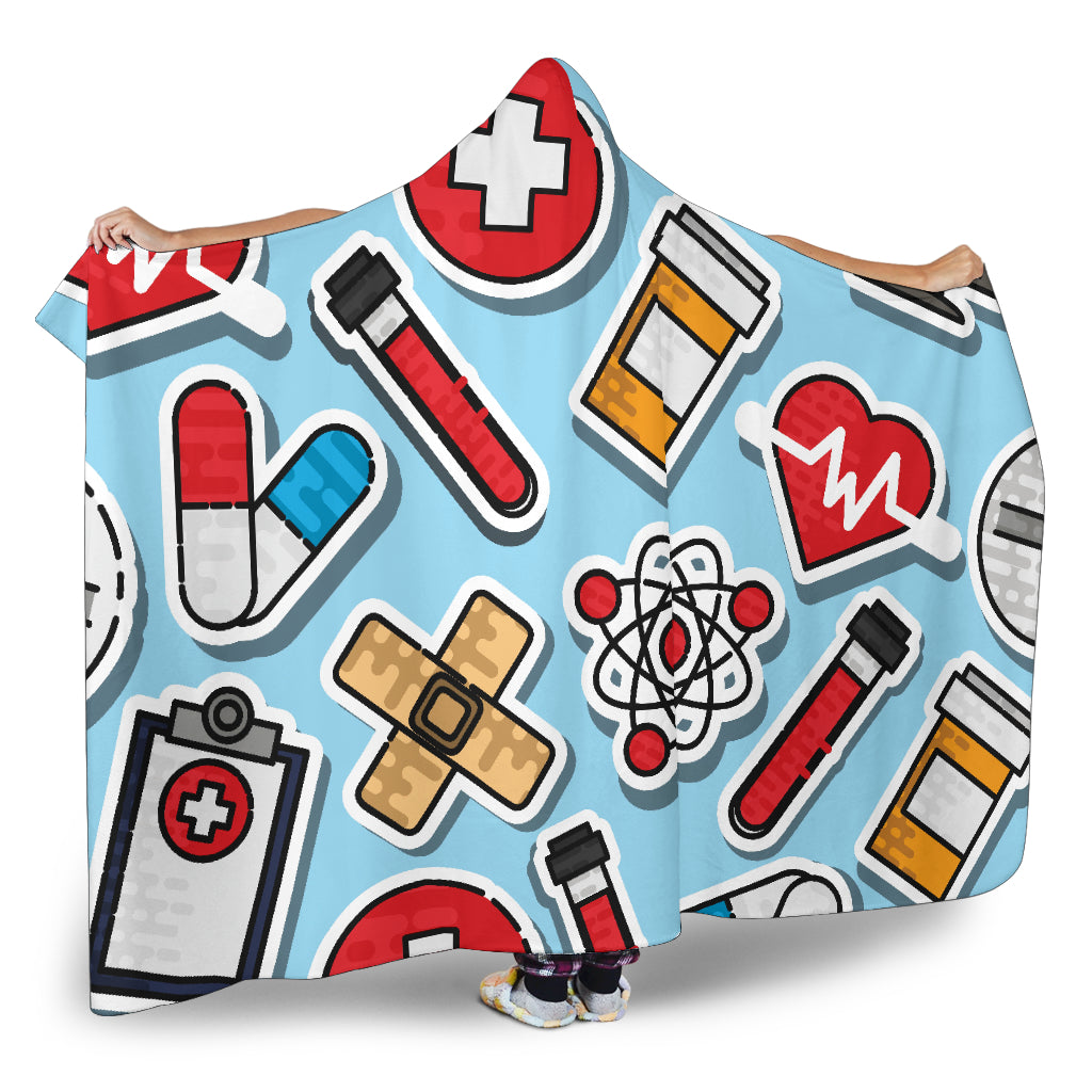 Nurse Hooded Blanket