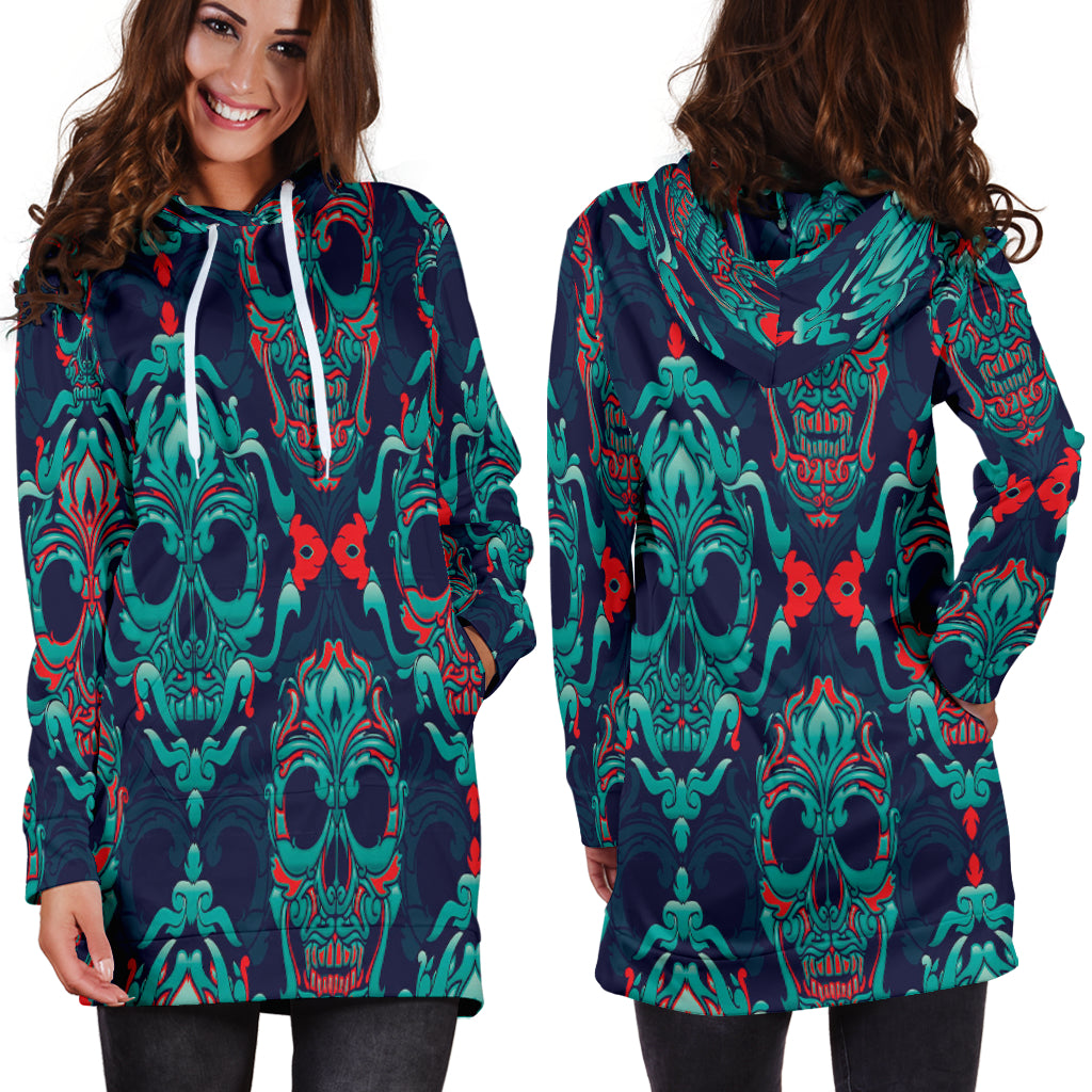 Skull Hoodies Dress