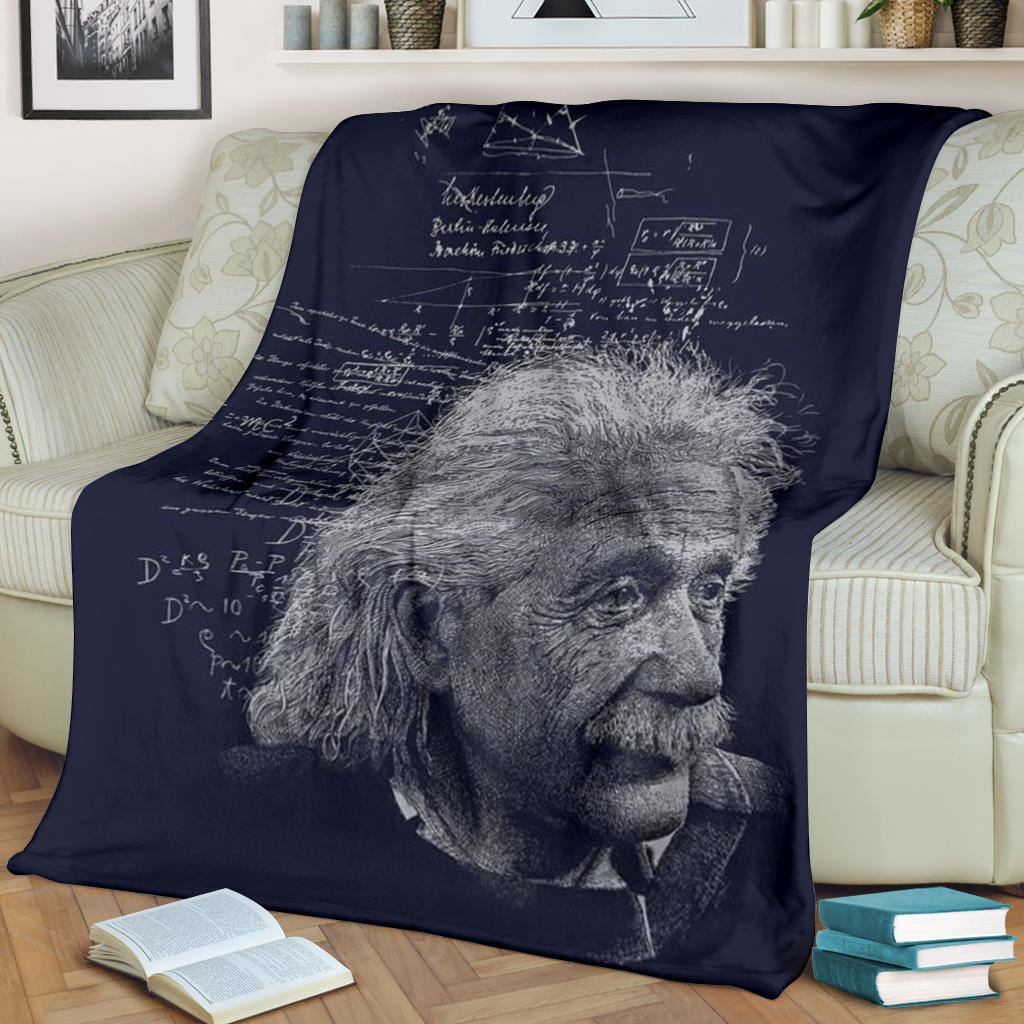 Albert Einstein Premium Blanket