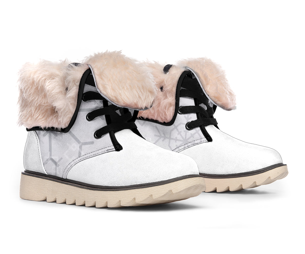 Winter Snowflakes Polar Boots