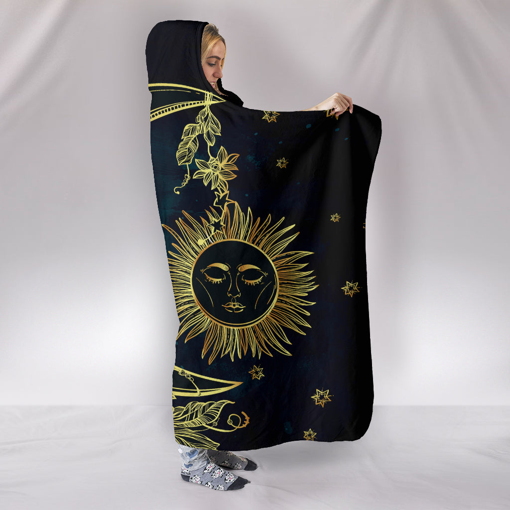 Sun & Moon Hoodie Blanket