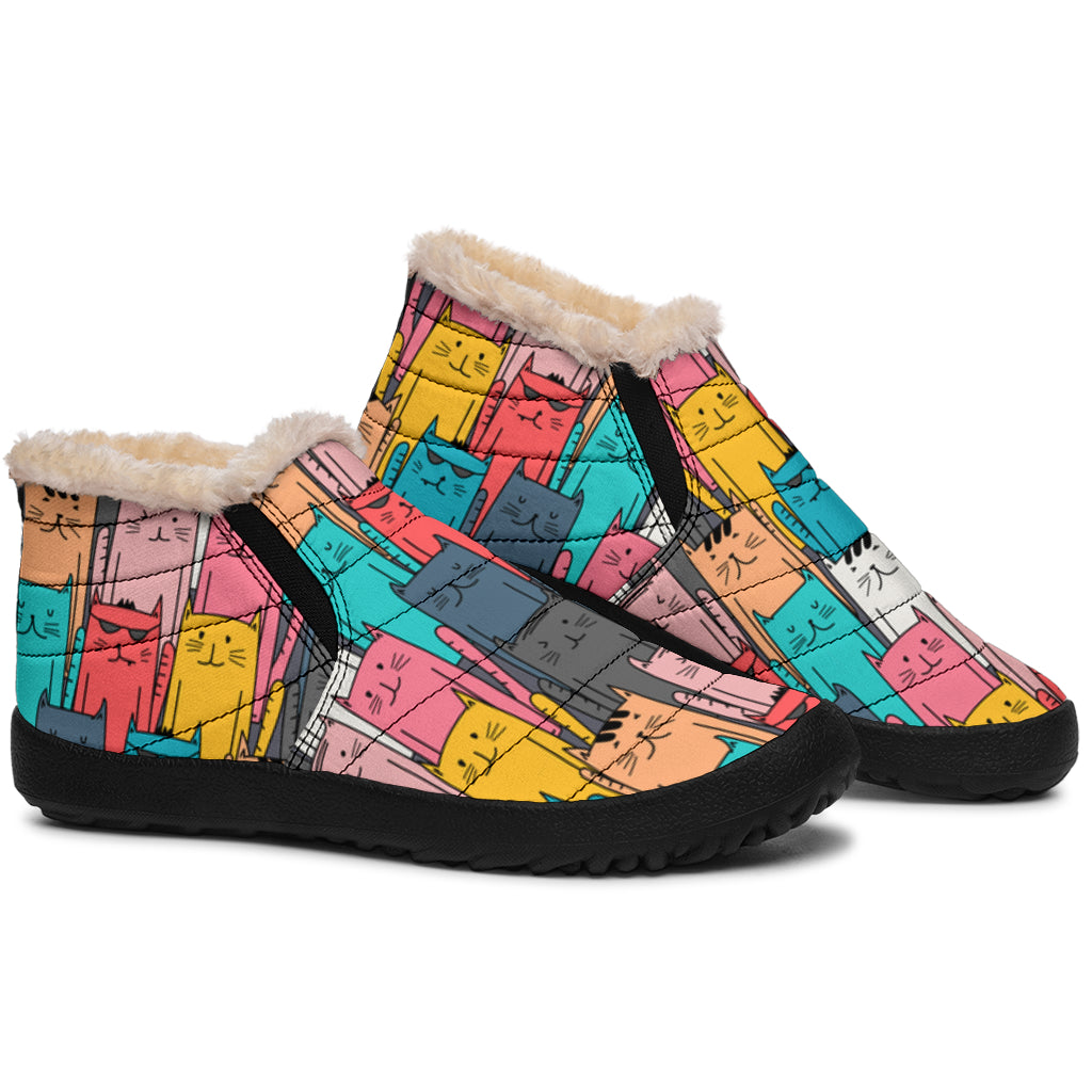 Cool Kitty Cats P1 - Winter Ankle Boots