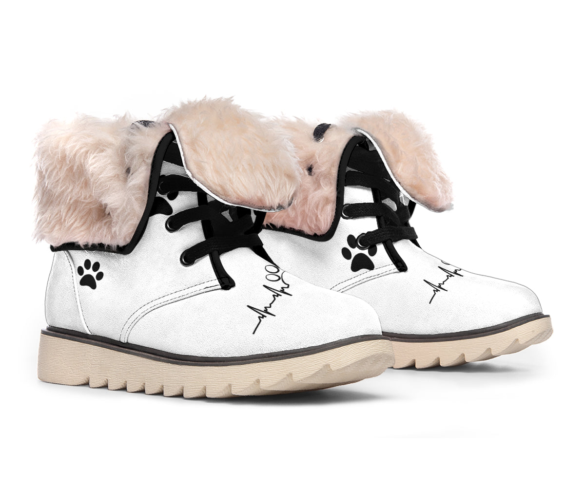 Women's Paw Prints Polar Boots