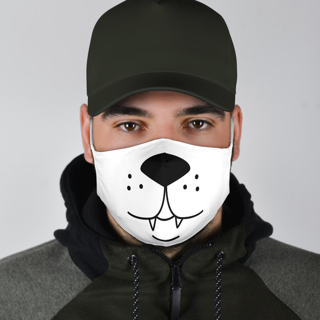 Funny Dog Face Mask