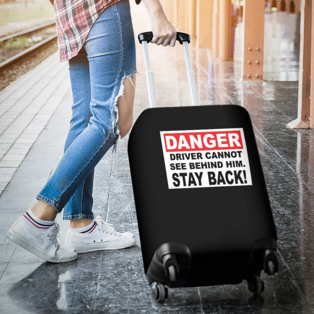 Danger Luggage Cover