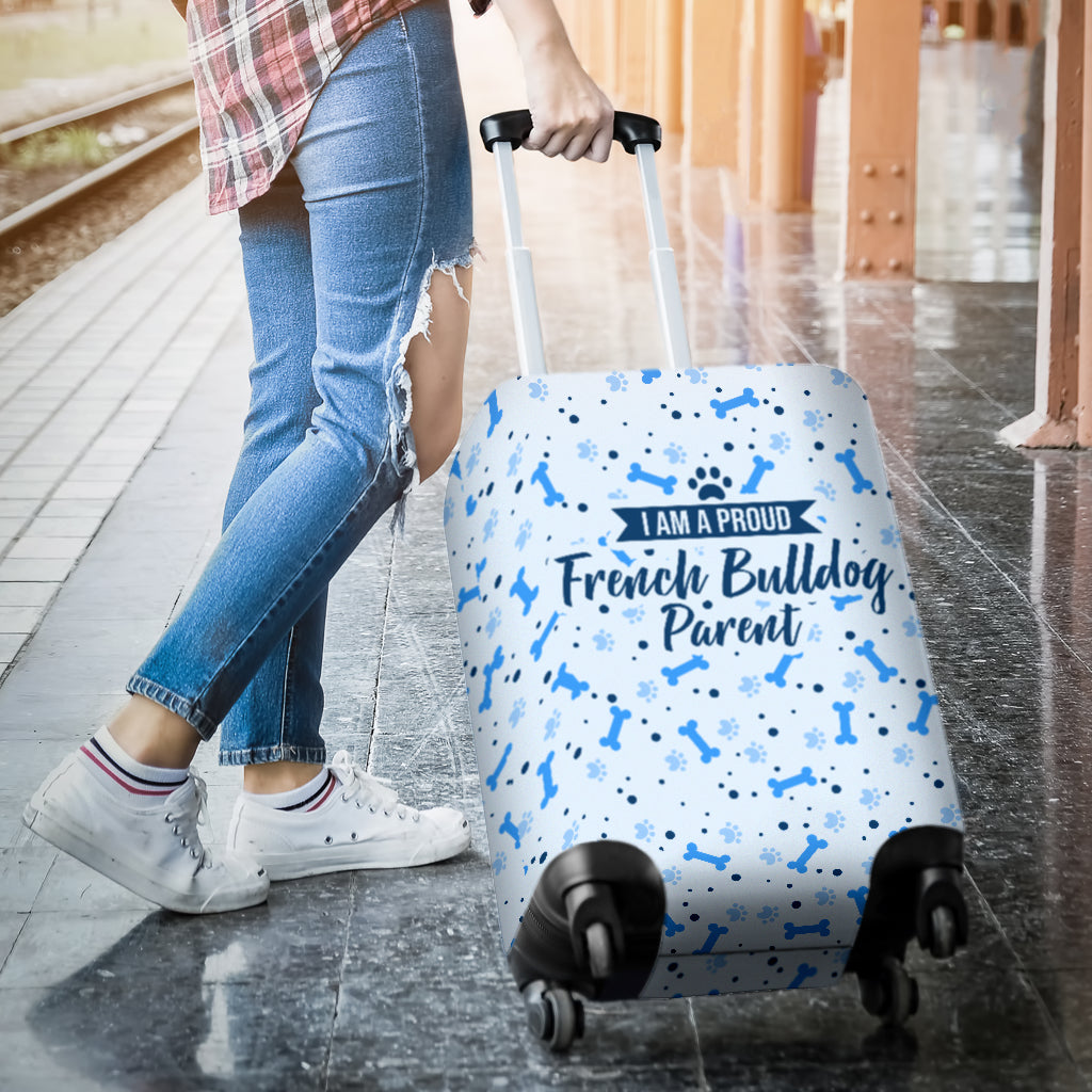 French Bulldog Luggage cover