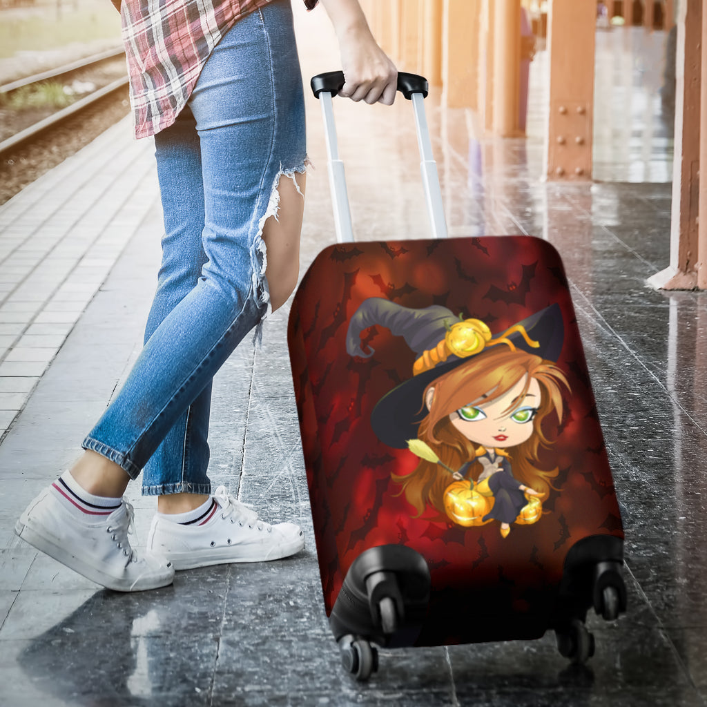 Halloween Protective Luggage Cover