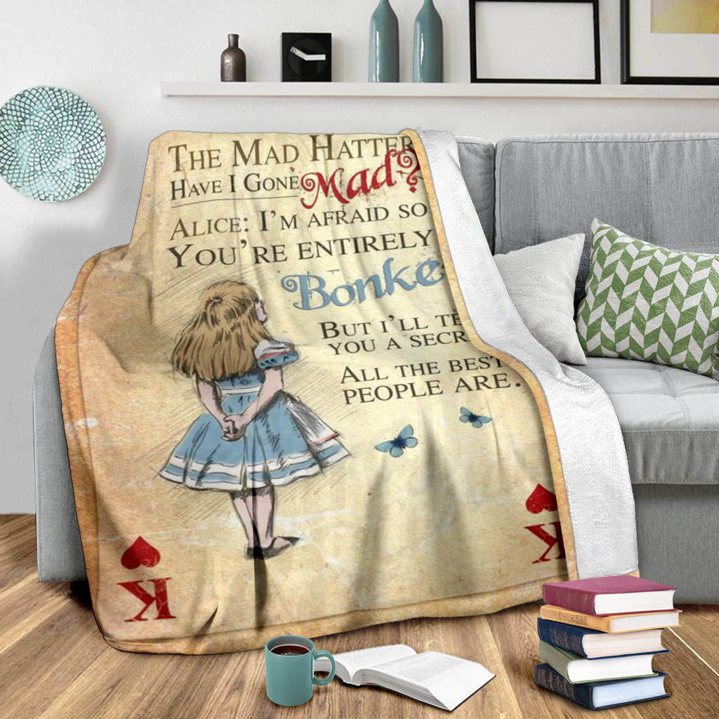 The Mad Hatter Blanket