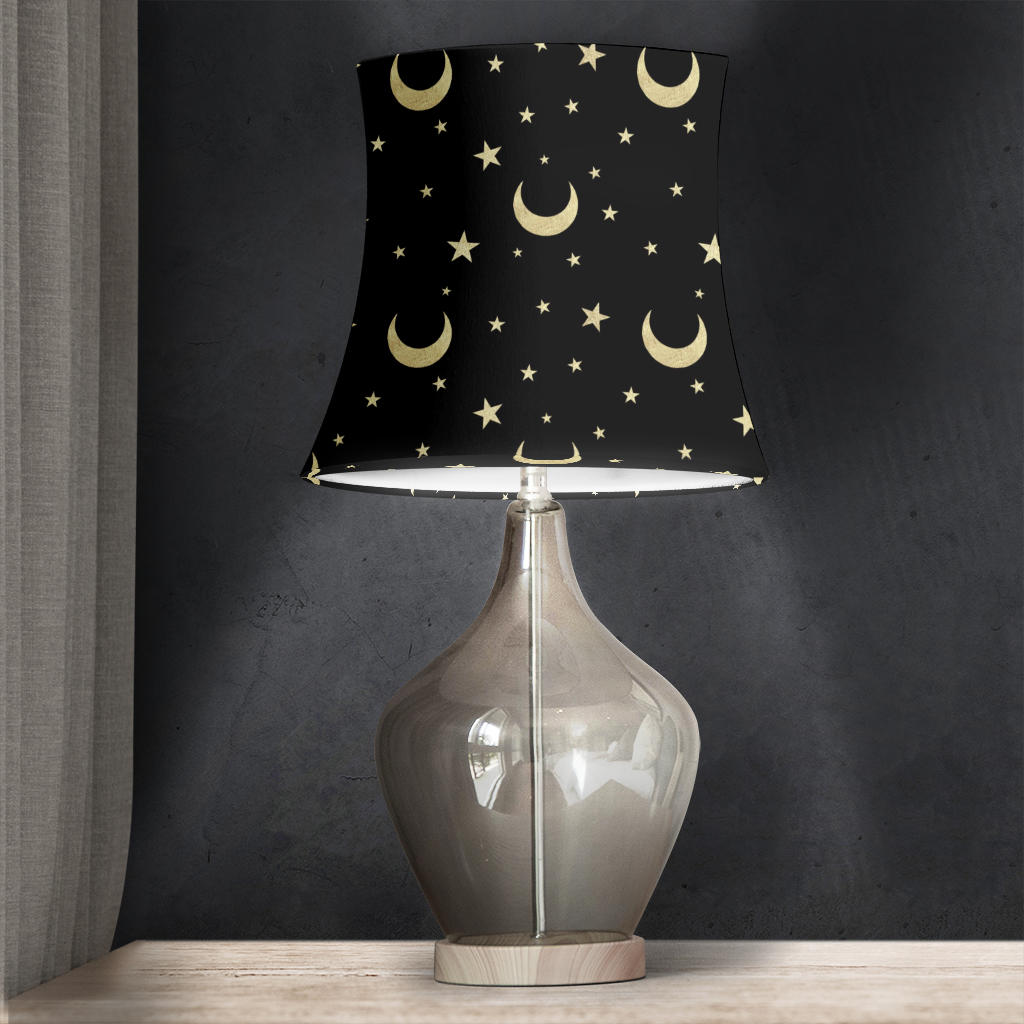 The Crescent Moons & Stars Lamp Shade