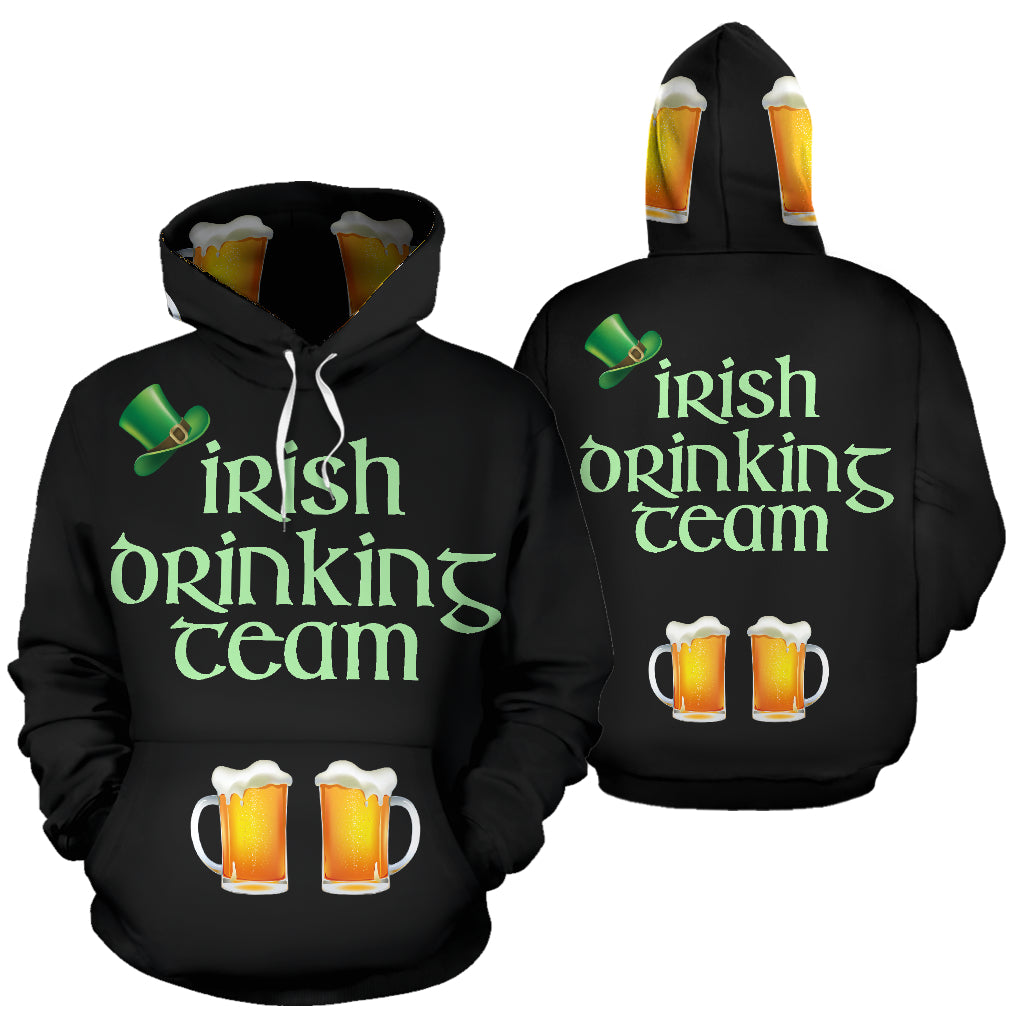 St Patricks Day All Over Hoodie