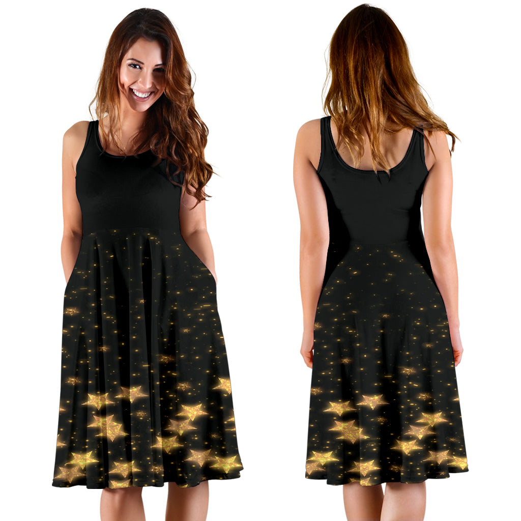 Women's Midi Dress - Starstruck