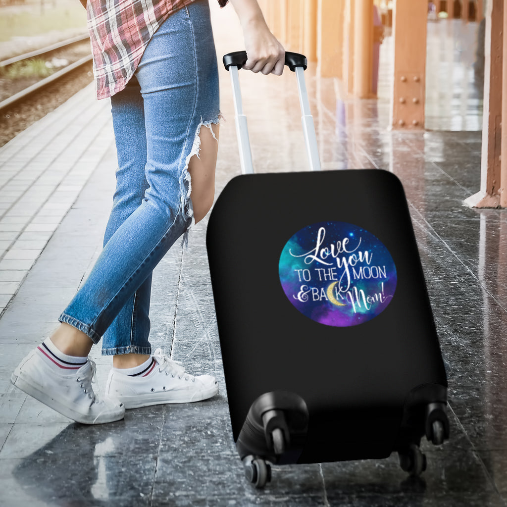 NP Love You To The Moon Luggage Cover