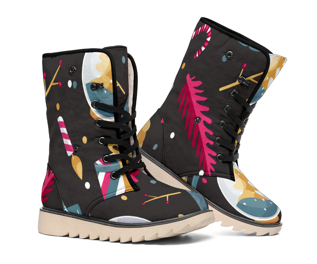 Winter Festival Design Polar Boots