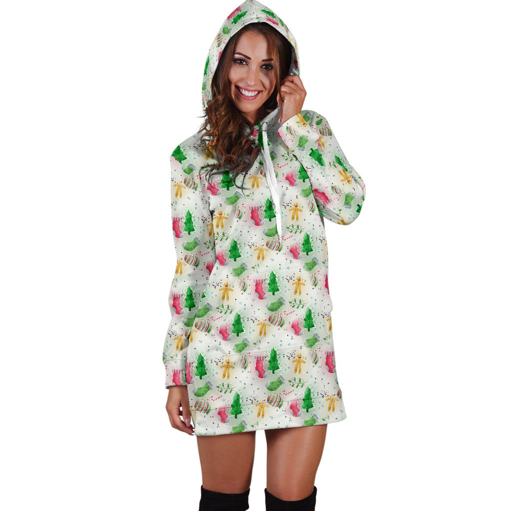 Feels Like Christmas Hoodie Dress