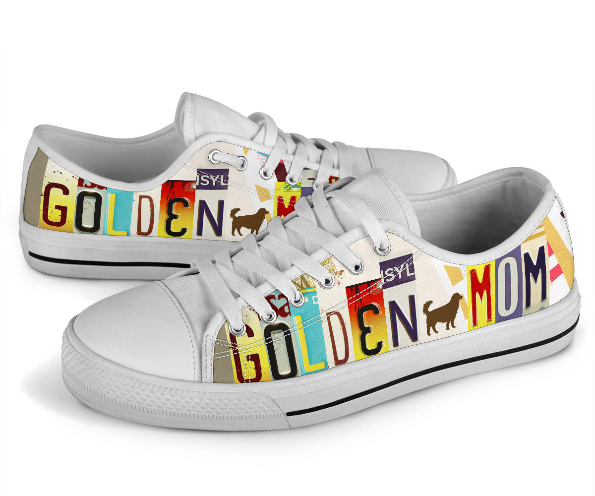 Golden Mom Low Top Shoes