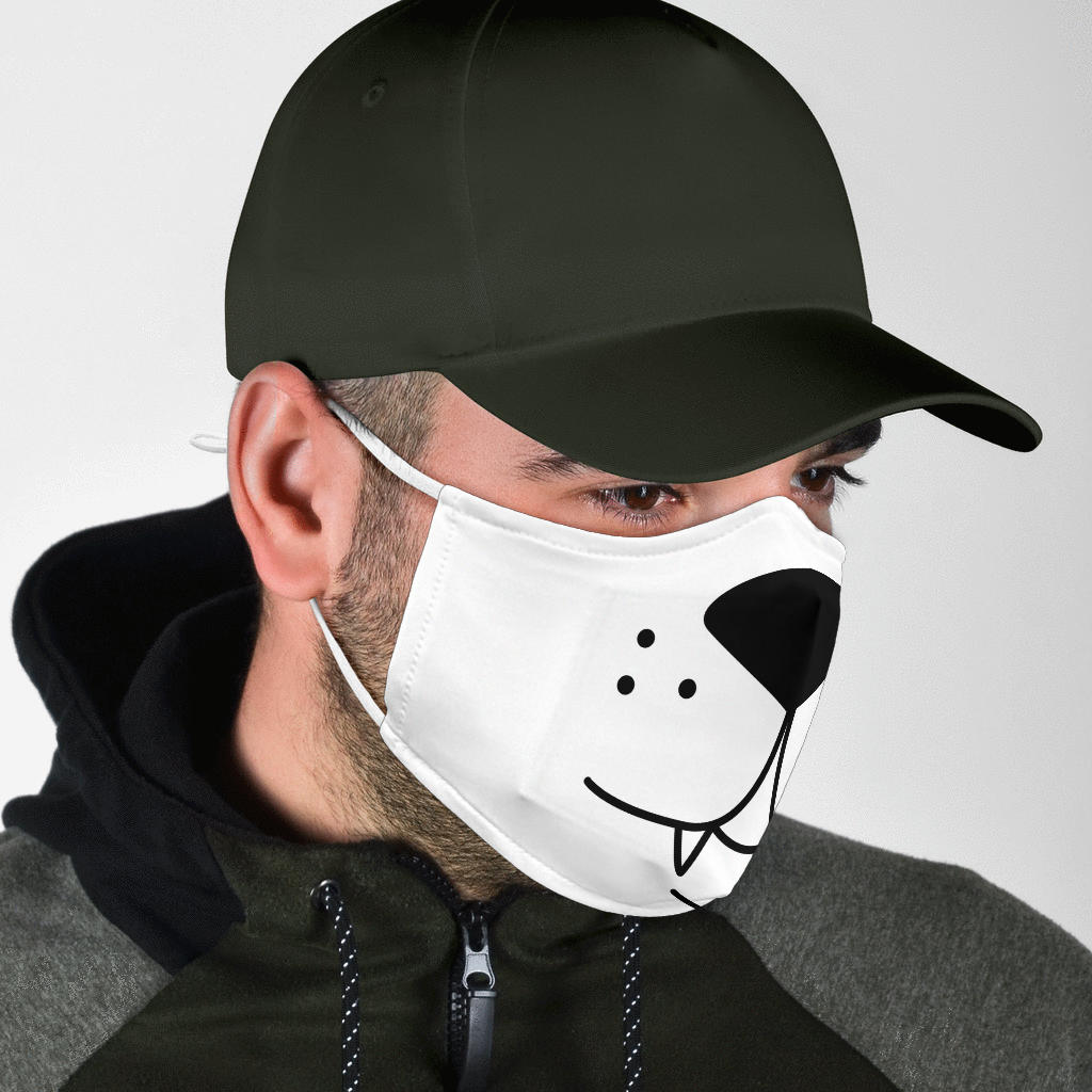 Funny Dog Face Mask