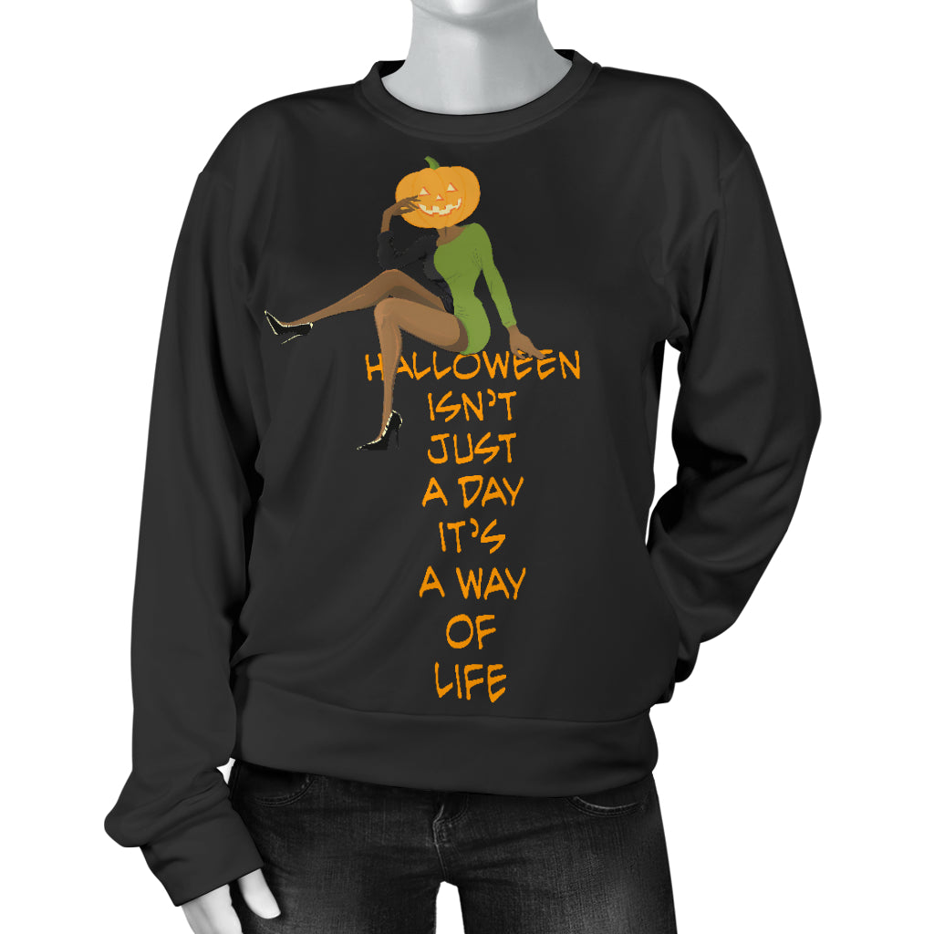 Women's Sweater Halloween is a Way of Life