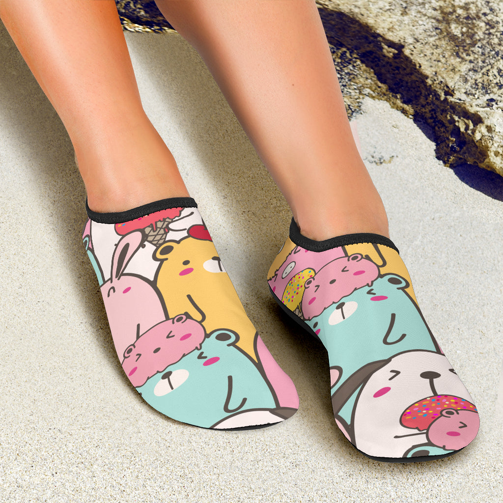 Pastel Dogs Beach Shoes