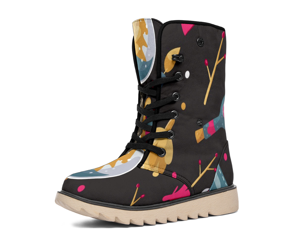 Winter Festival Design Polar Boots