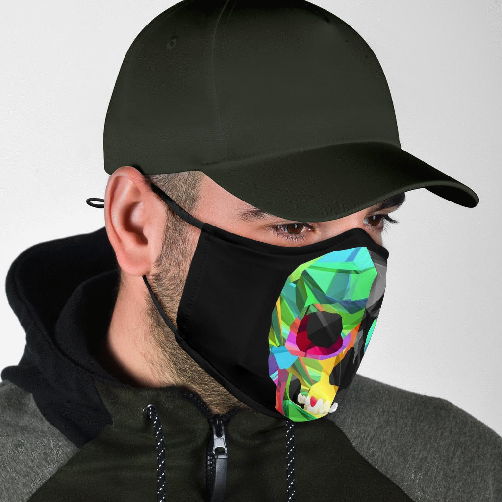 Skully Face Mask with 5 Layer Filters