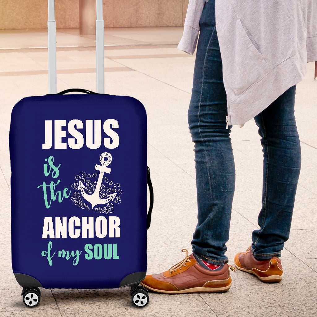 NP Jesus Is The Anchor Luggage Cover