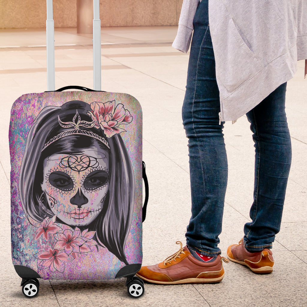 Calavera Girl Luggage Cover
