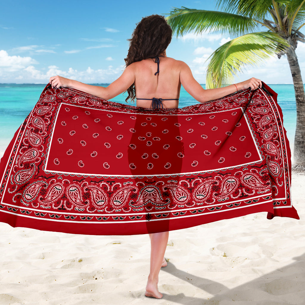 Red Bandana Sarong