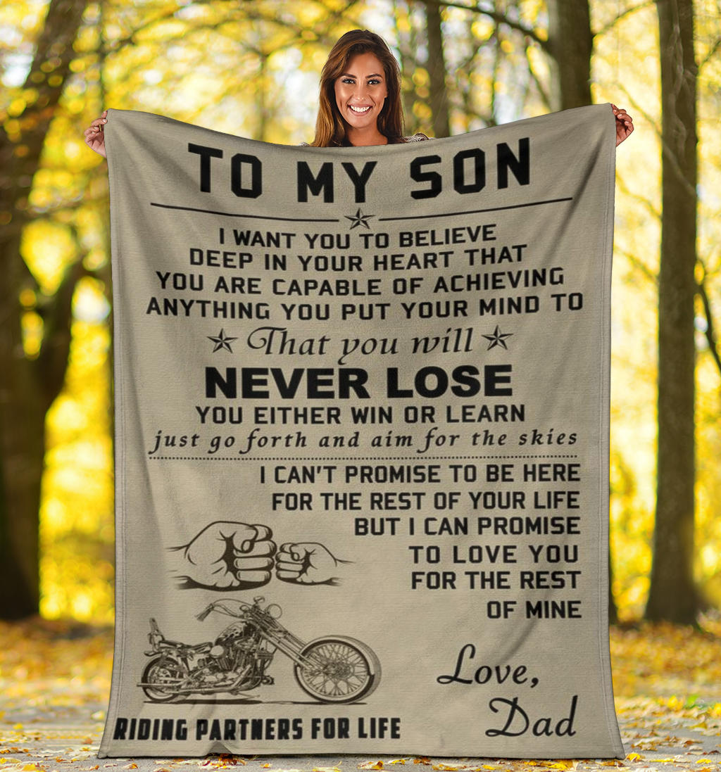 My Son Premium Blanket