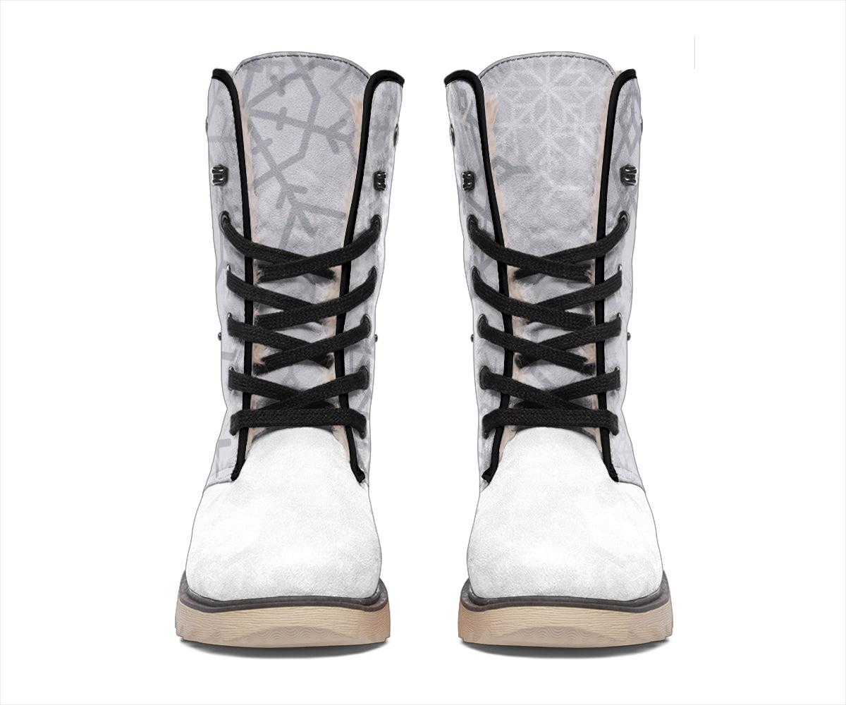 Winter Snowflakes Polar Boots