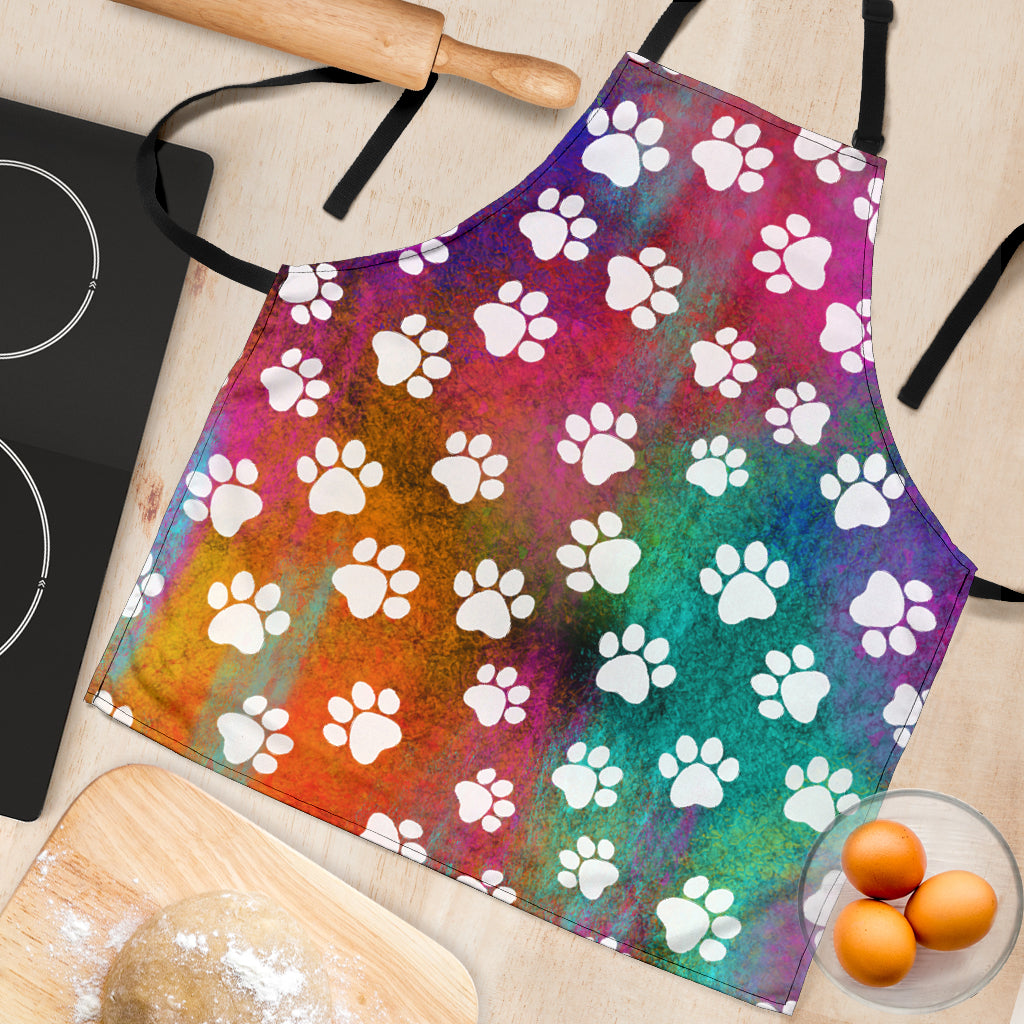 Women's Paw prints apron