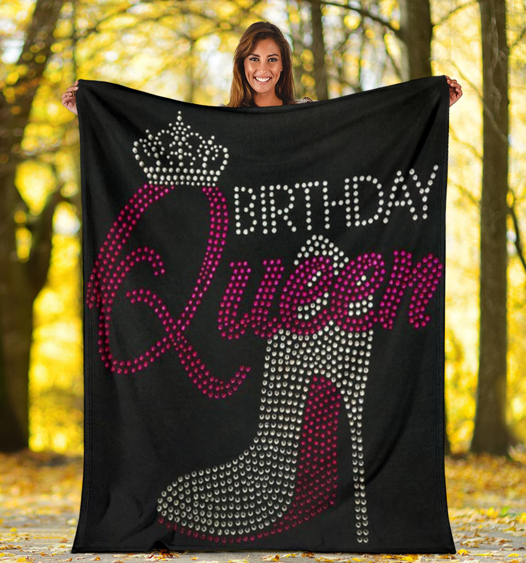 Birthday Queen Blanket