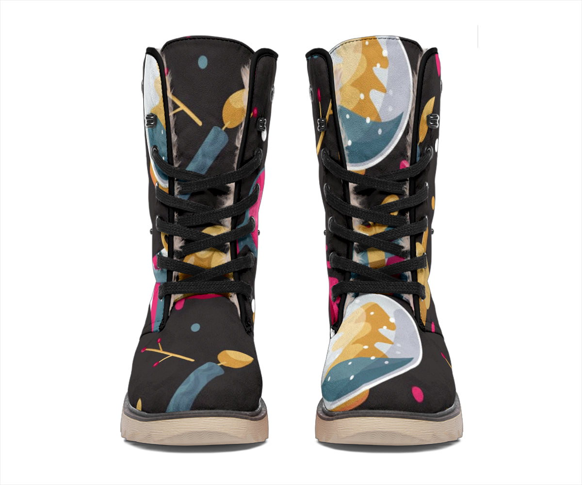 Winter Festival Design Polar Boots