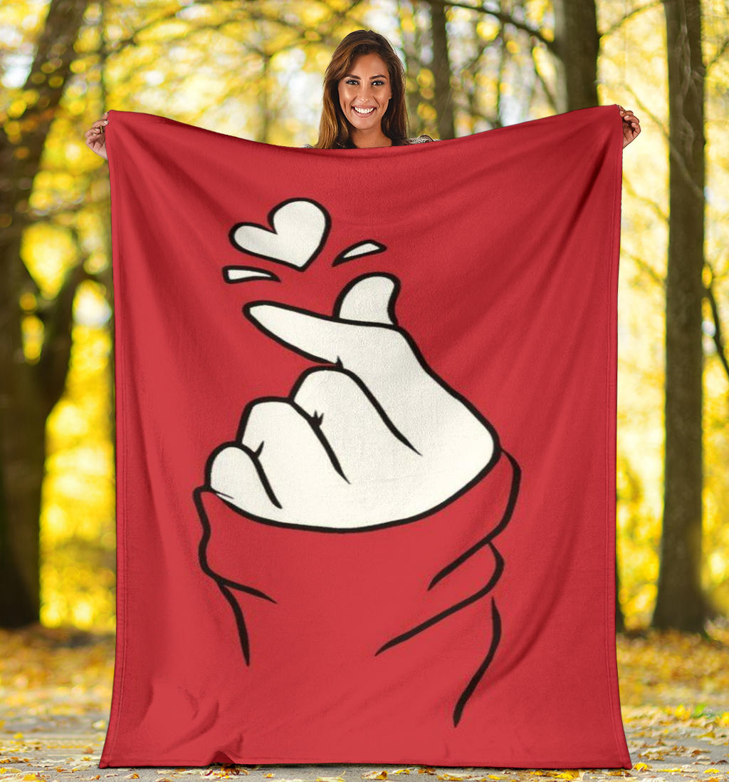 Red Love Snuglee Blanket