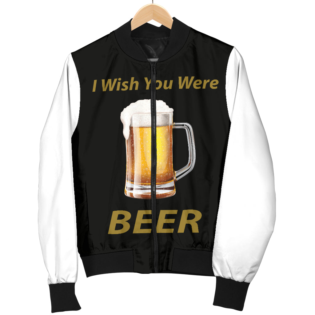Wish You Were Beer Men's Bomber Jacket