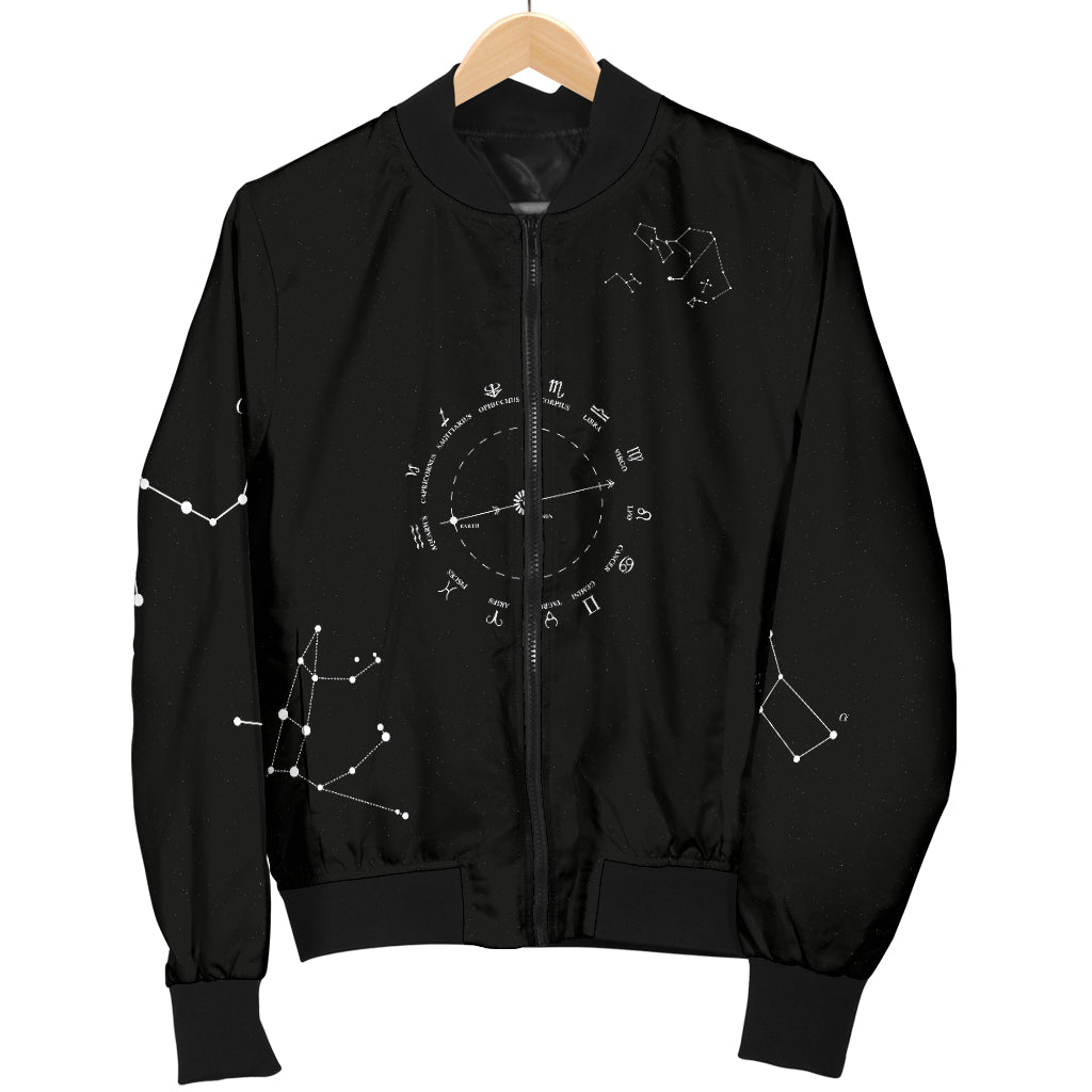 Women's Bomber Jacket Stars