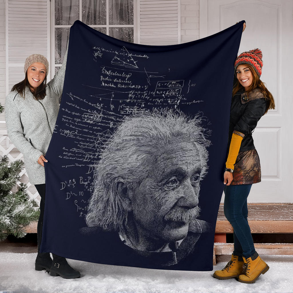 Albert Einstein Premium Blanket