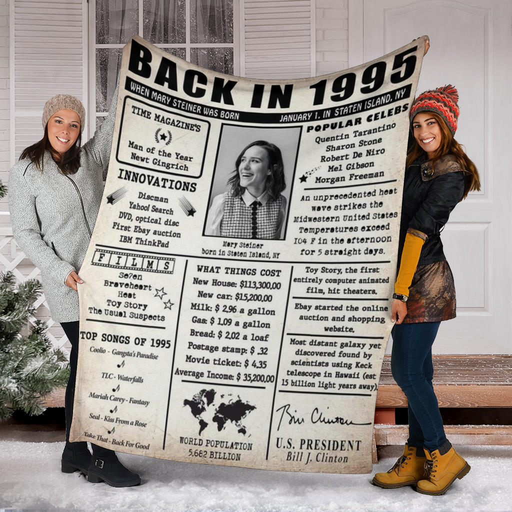 Back In 1995 Premium Blanket