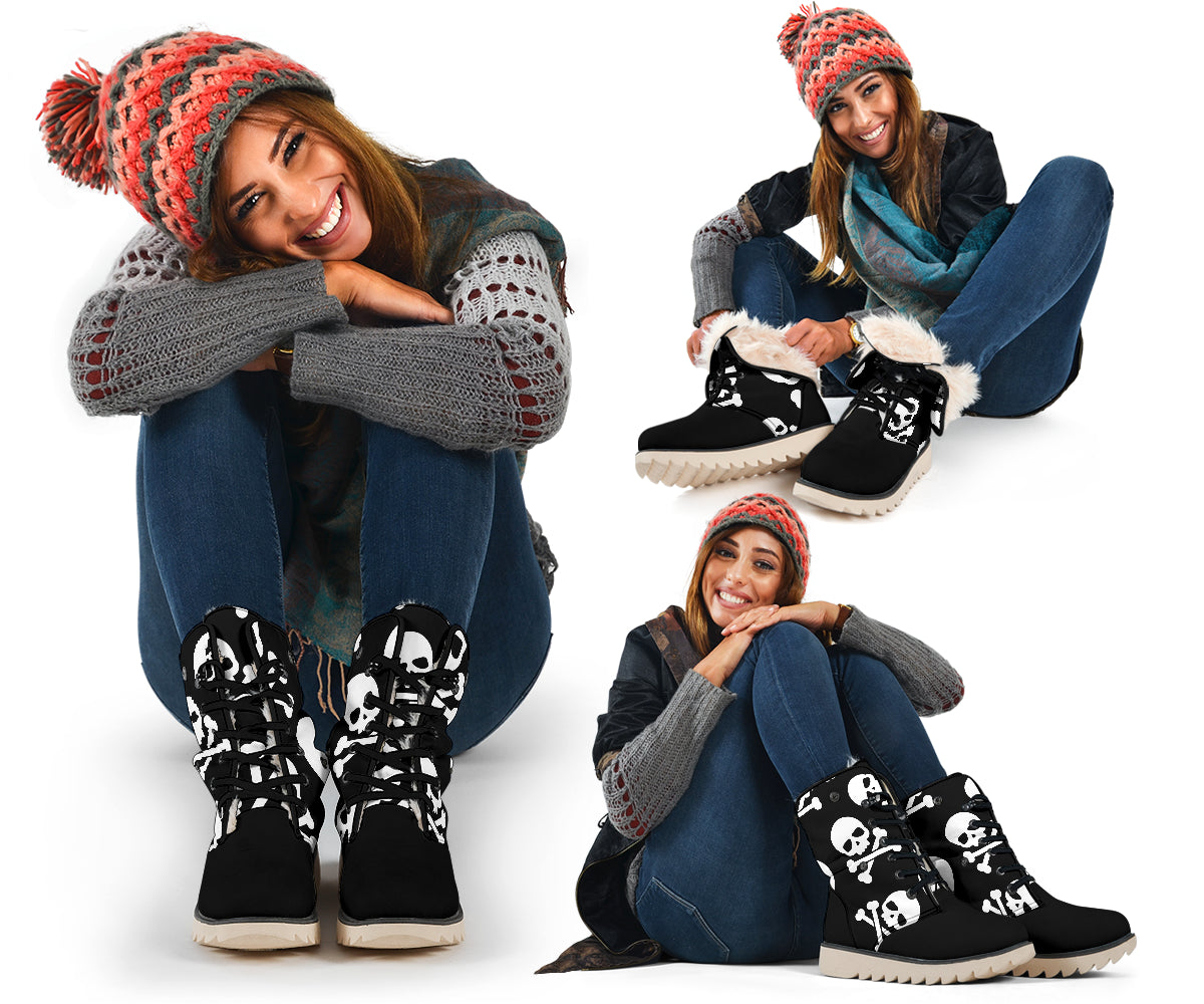 Skull & Crossbones Polar Boots