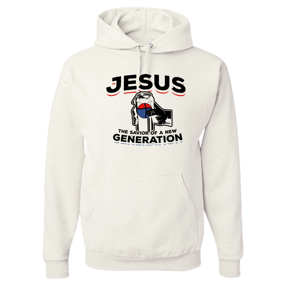 Jesus The Savior of A New GENERATION - Adult Hoodie