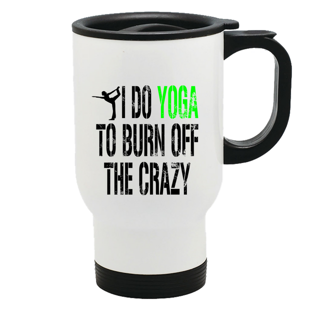 Yoga Travel Mug Sublimated Only