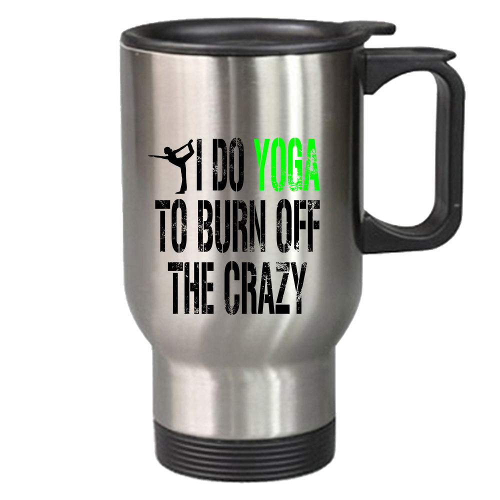 Yoga Travel Mug Sublimated Only