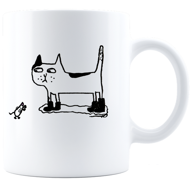 Cat In The Boots Coffee Mug