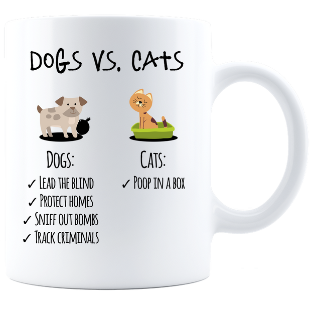 Coffee Mug 11 Oz Ceramic Cup Perfect Gift For Pet Lover - White